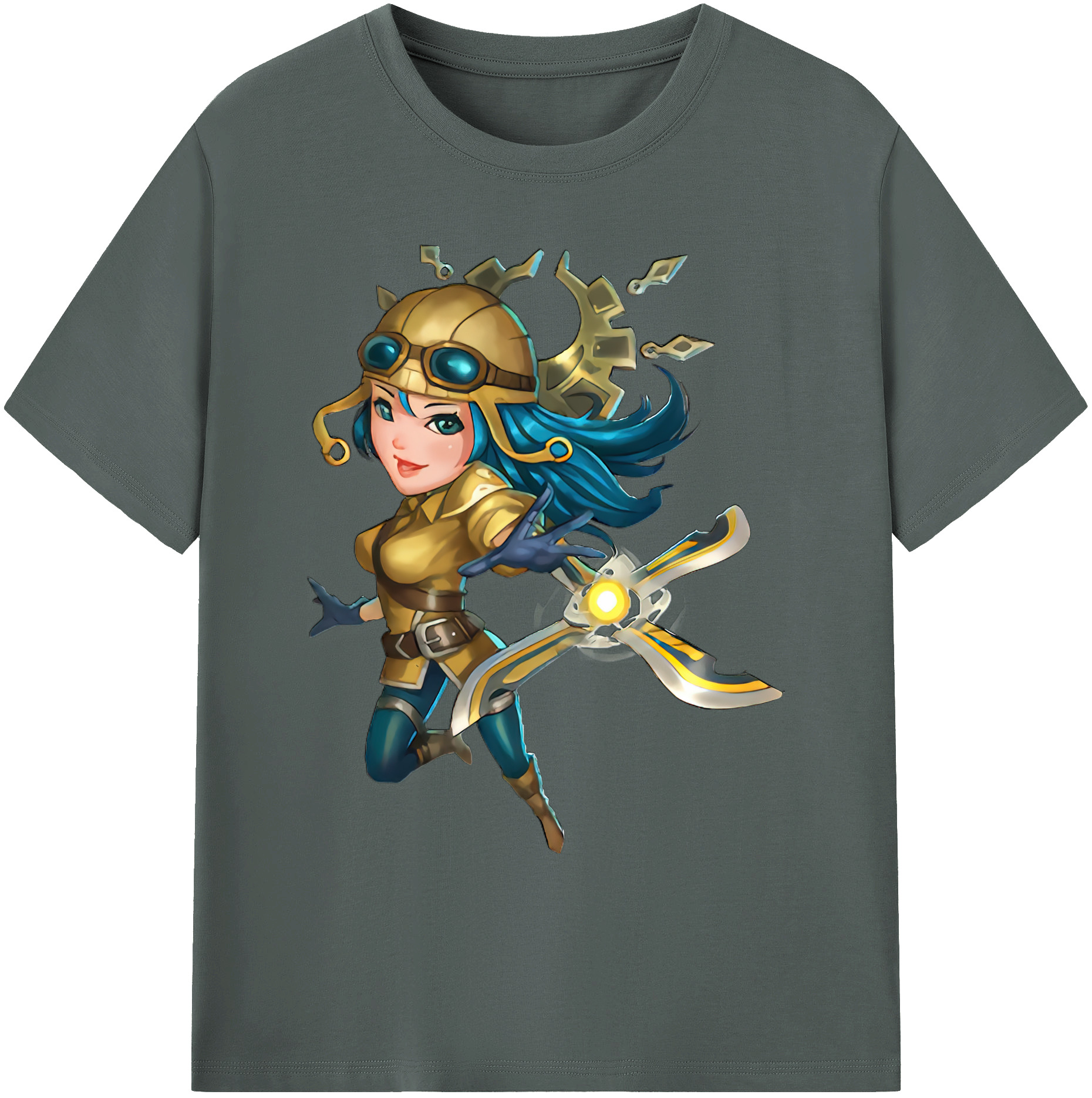 リーグ・オブ・レジェンド League of Legends LOL 綿100％ メンズ半袖Tシャツ｜肌触りやわらか＆通気性